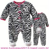 Macacão Carter’s Zebra