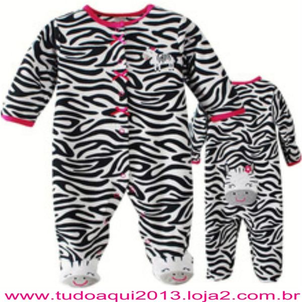 Macacão Carter’s Zebra