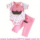 Conjunto Carter’s 3 peças